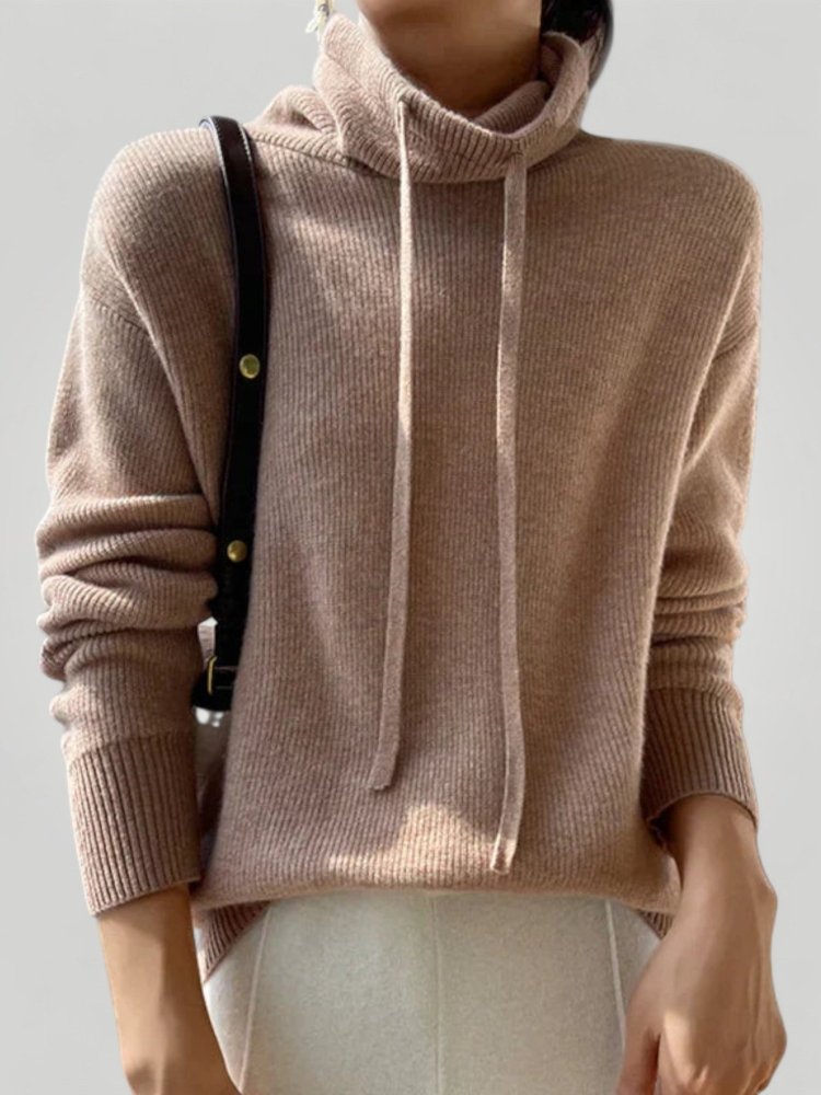 Pull Col Roulé Femme Chic avec Ajustement Confortable 4 - Mode Lumière