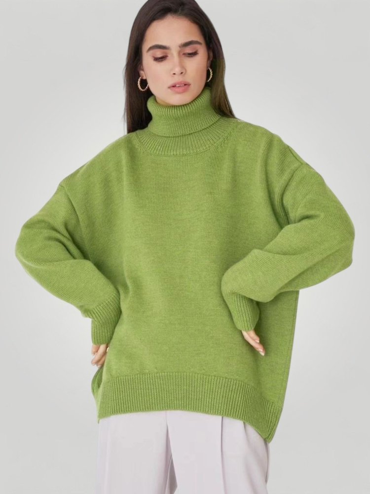 Pull Col Roulé Femme Chic et Confortable 1 - Mode Lumière