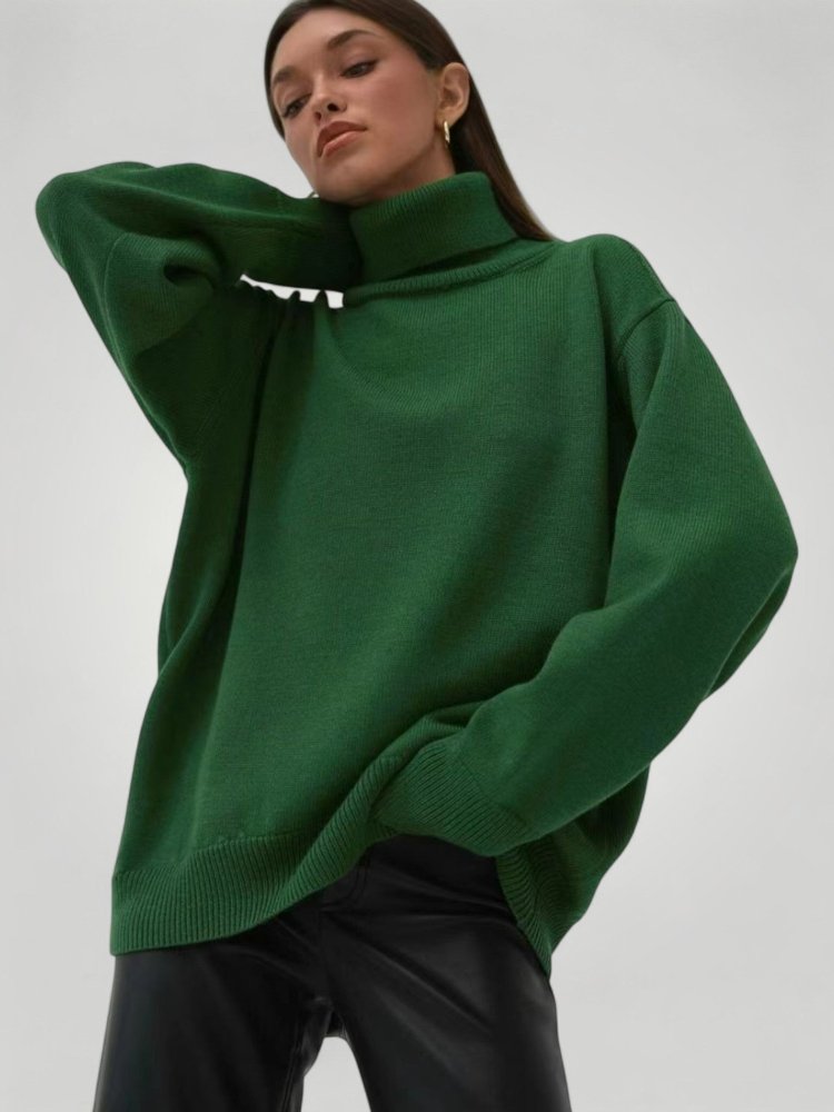 Pull Col Roulé Femme Chic et Confortable 3 - Mode Lumière