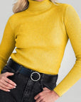 Pull Col Roulé Femme Élégant et Confortable 2 - Mode Lumière