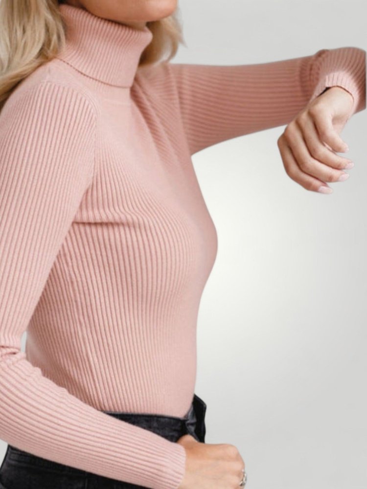 Pull Col Roulé Femme Élégant et Confortable 4 - Mode Lumière