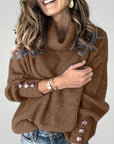 Pull Col Roulé Femme Élégant et Confortable 4