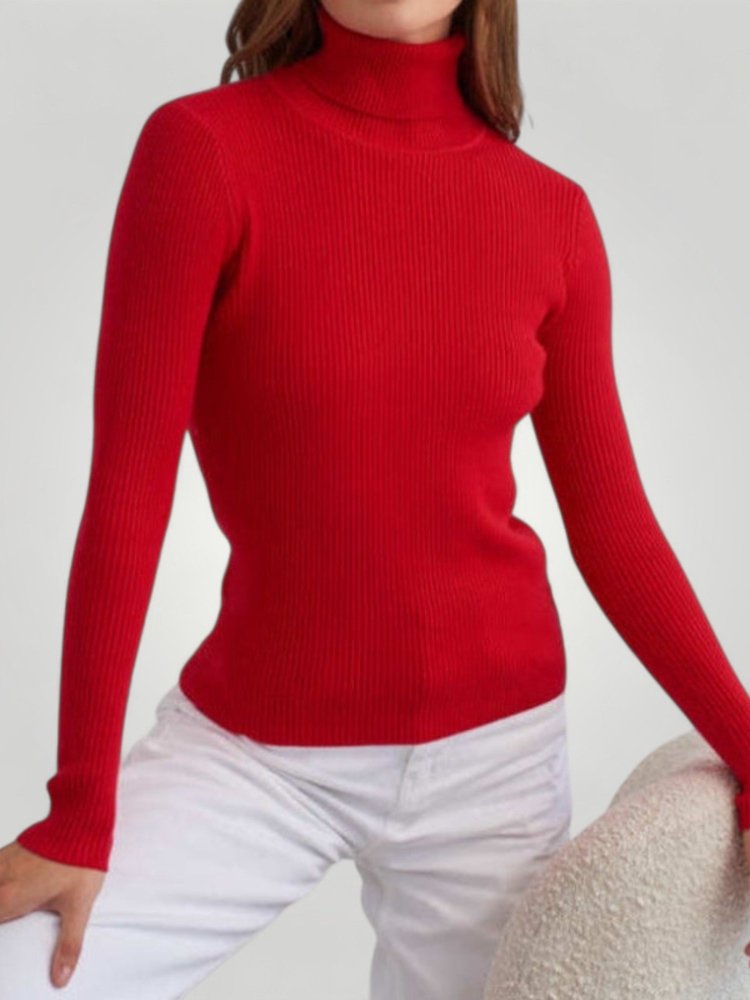 Pull Col Roulé Femme Élégant et Confortable 5 - Mode Lumière