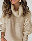 Pull Col Roulé Femme Élégant et Confortable 5