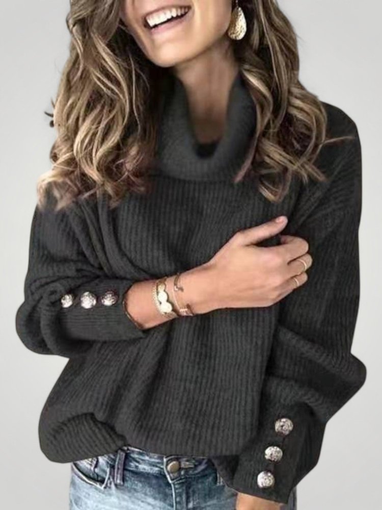 Pull Col Roulé Femme Élégant et Confortable 7