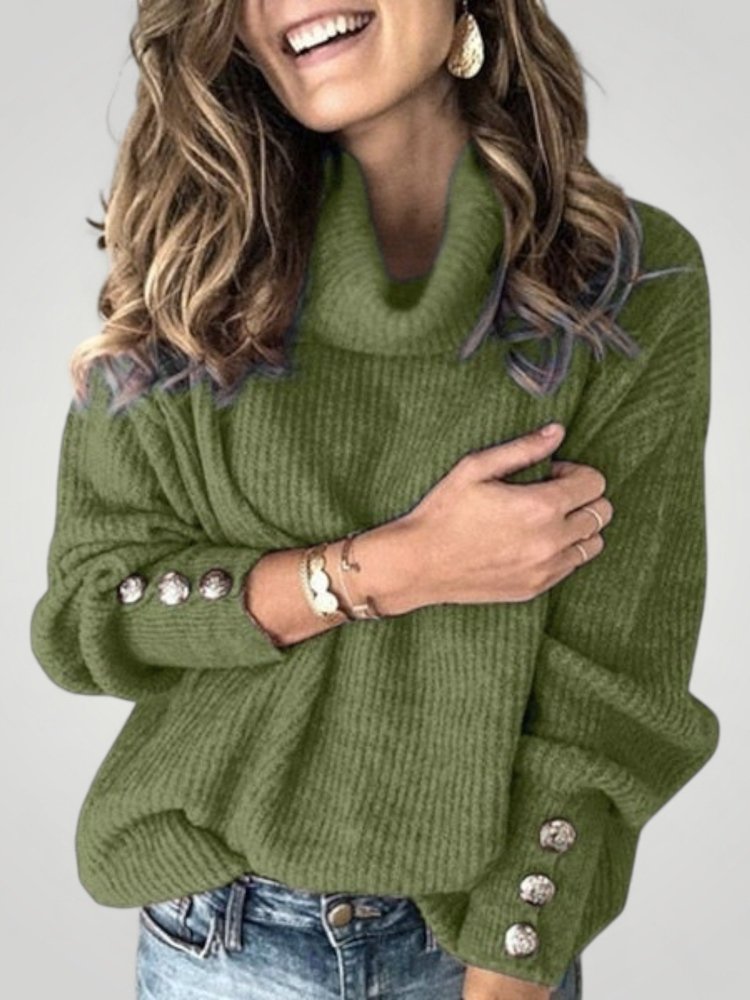 Pull Col Roulé Femme Élégant et Confortable 8