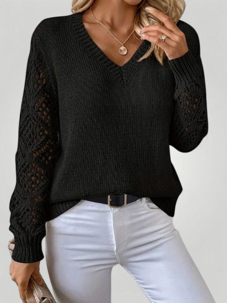 Pull Col V Élégant et Confortable 3 - Mode Lumière