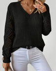 Pull Col V Élégant et Confortable 3 - Mode Lumière