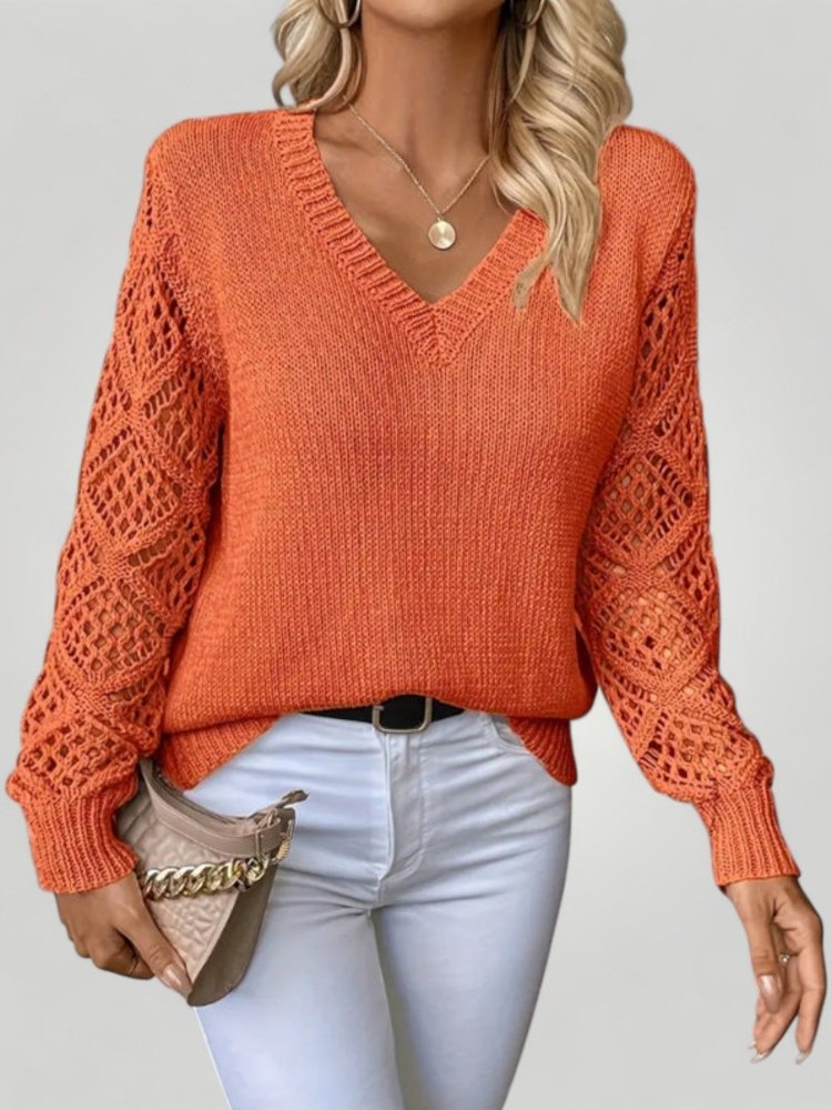 Pull Col V Élégant et Confortable 4 - Mode Lumière
