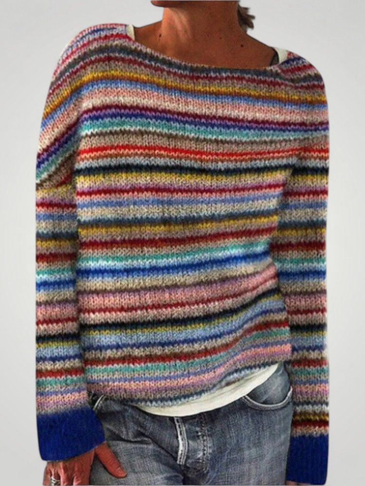 Pull Coloré Chic et Confortable 3 - Mode Lumière
