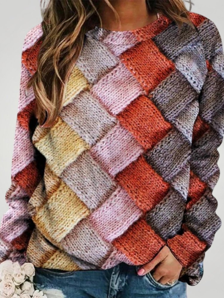 Pull Coloré Élégant et Confortable 4 - Mode Lumière