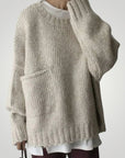 Pull Coloré Oversize avec Poches Pratiques 1 - Mode Lumière