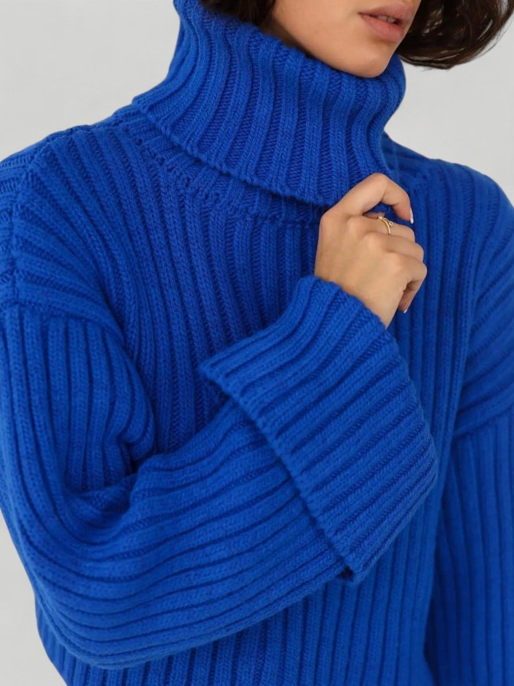 Pull Court à Col Roulé Élégant 2 - Mode Lumière