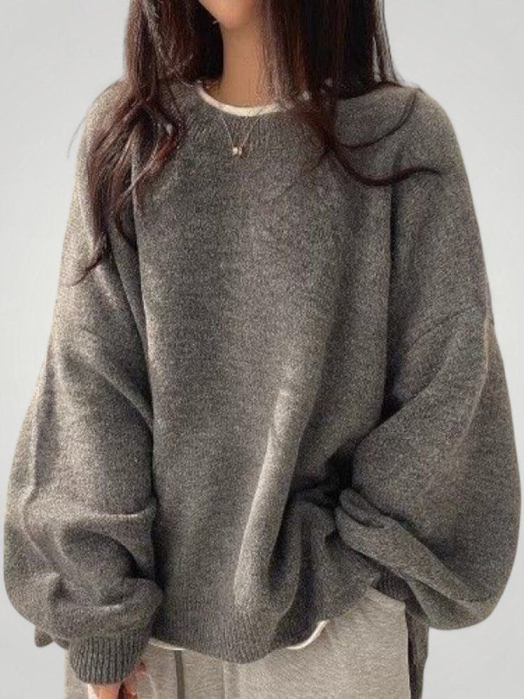 Pull Décontracté Élégant à Manches Lanterne 5 - Mode Lumière