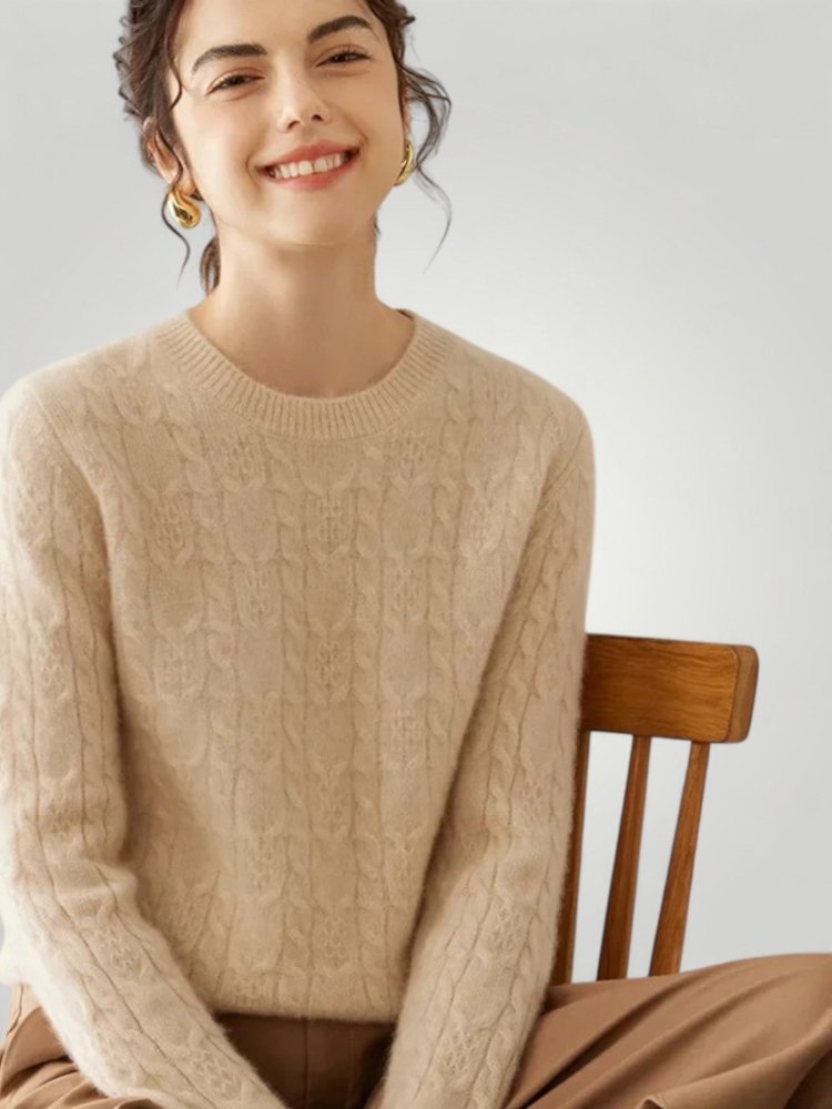 Pull Décontracté à Col Rond Chaleureux 6 - Mode Lumière