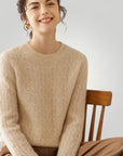 Pull Décontracté à Col Rond Chaleureux 6 - Mode Lumière