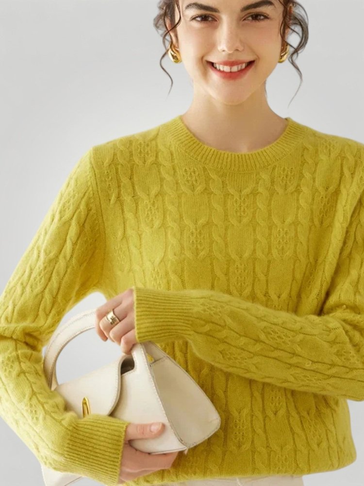 Pull Décontracté à Col Rond Chaleureux 1 - Mode Lumière