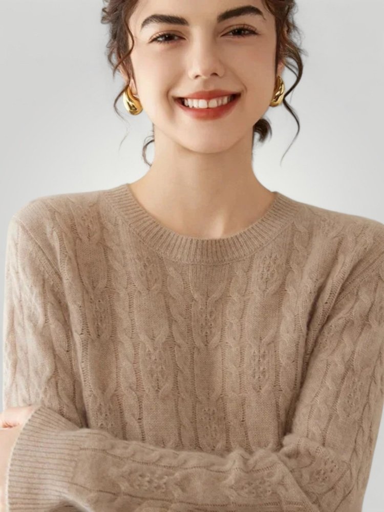Pull Décontracté à Col Rond Chaleureux 7 - Mode Lumière