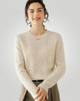 Pull Décontracté à Col Rond Chaleureux 3 - Mode Lumière