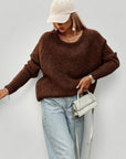 Pull Décontracté à Encolure Ronde Confortable 1 - Mode Lumière