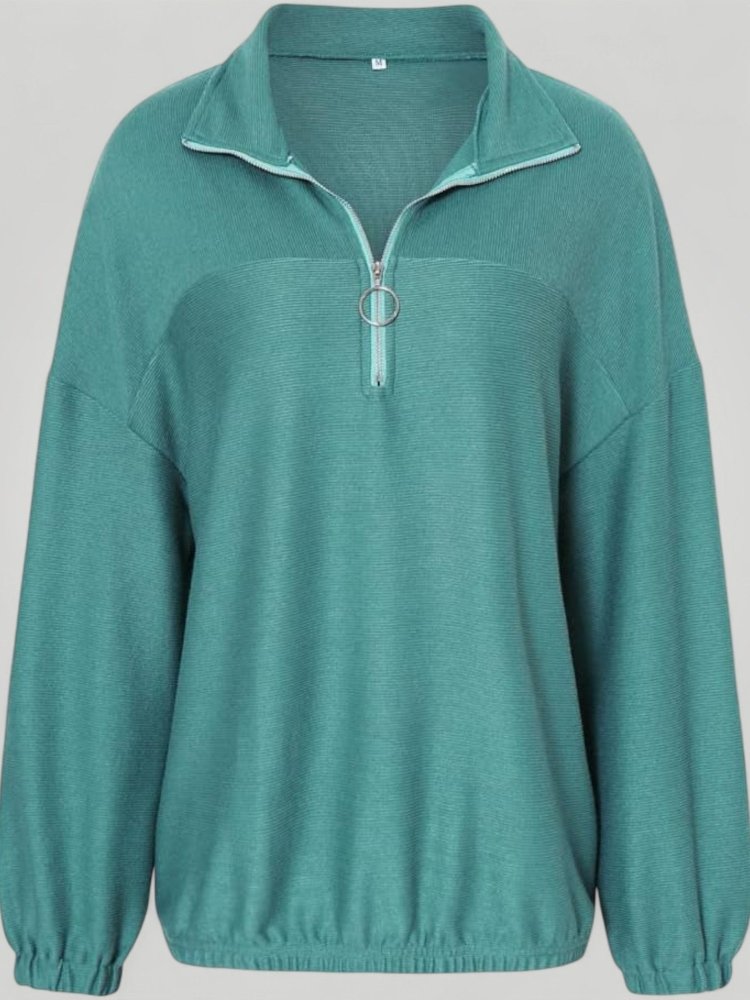 Pull Demi - Zip Élégant et Confortable 5 - Mode Lumière