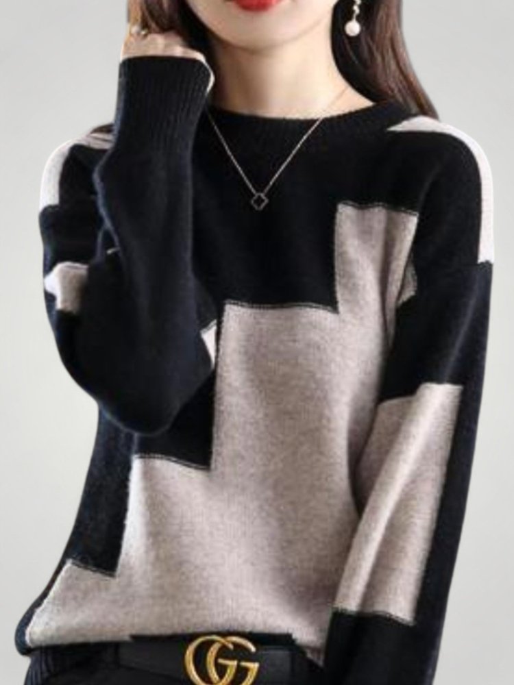 Pull Élégant Détendu pour Femmes 1 - Mode Lumière