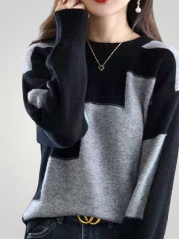 Pull Élégant Détendu pour Femmes 4 - Mode Lumière