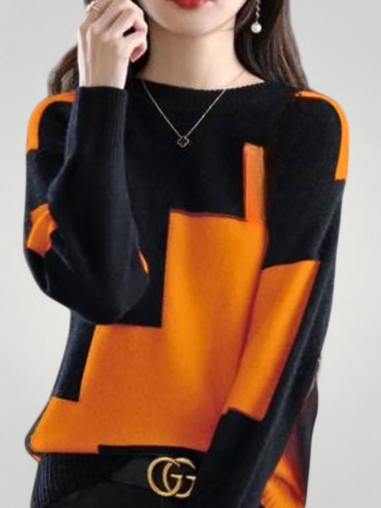 Pull Élégant Détendu pour Femmes 5 - Mode Lumière