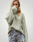 Pull Élégant à Manches Lanterne Confortable 3 - Mode Lumière