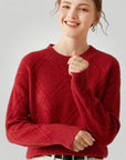 Pull Femme Ample à Col Rond Confortable 5 - Mode Lumière
