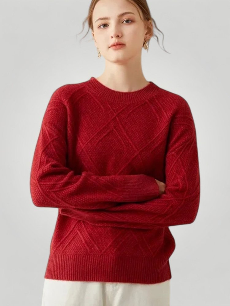 Pull Femme Ample à Col Rond Confortable 6 - Mode Lumière