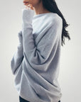 Pull Femme Asymétrique Chic et Confortable 1 - Mode Lumière