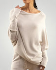 Pull Femme Asymétrique Chic et Confortable 2 - Mode Lumière