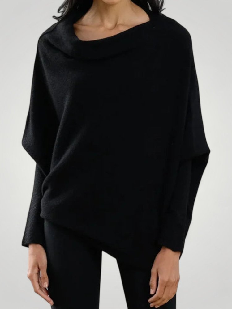 Pull Femme Asymétrique Chic et Confortable 3 - Mode Lumière