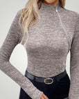 Pull Femme Asymétrique Chic et Confortable 3 - Mode Lumière
