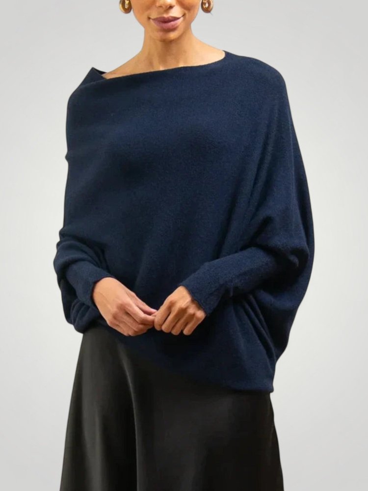 Pull Femme Asymétrique Chic et Confortable 7 - Mode Lumière