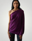 Pull Femme Asymétrique Chic et Confortable 9 - Mode Lumière