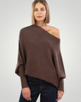 Pull Femme Asymétrique Chic et Confortable 10 - Mode Lumière
