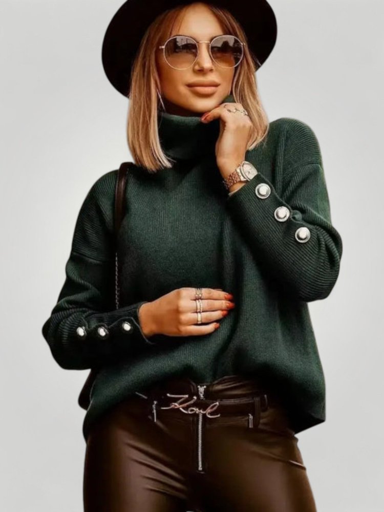 Pull Femme Chic à Col Roulé Confortable 4 - Mode Lumière