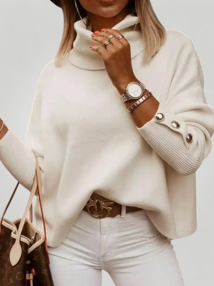 Pull Femme Chic à Col Roulé Confortable 5 - Mode Lumière