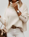 Pull Femme Chic à Col Roulé Confortable 5 - Mode Lumière