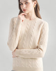 Pull Femme Confortable à Col Rond 1 - Mode Lumière