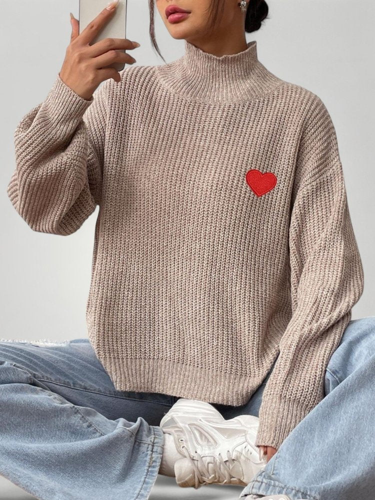 Pull Femme Élégant Col Roulé Chaleureux 2 - Mode Lumière