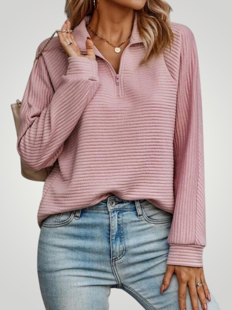 Pull Femme Élégant Confortable à Col V 0