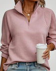 Pull Femme Élégant Confortable à Col V 1