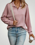 Pull Femme Élégant Confortable à Col V 2