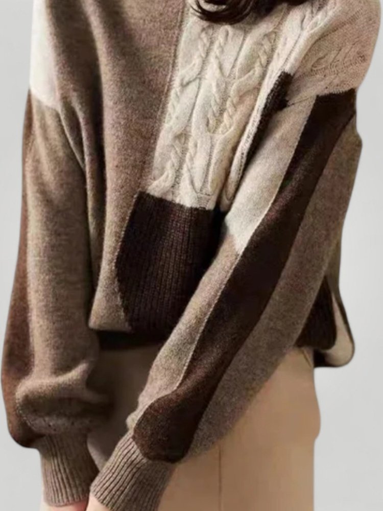 Pull Femme Élégant Torsadé Confort Optimal 4 - Mode Lumière