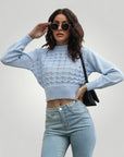 Pull Femme Élégant à Encolure Ronde 1 - Mode Lumière