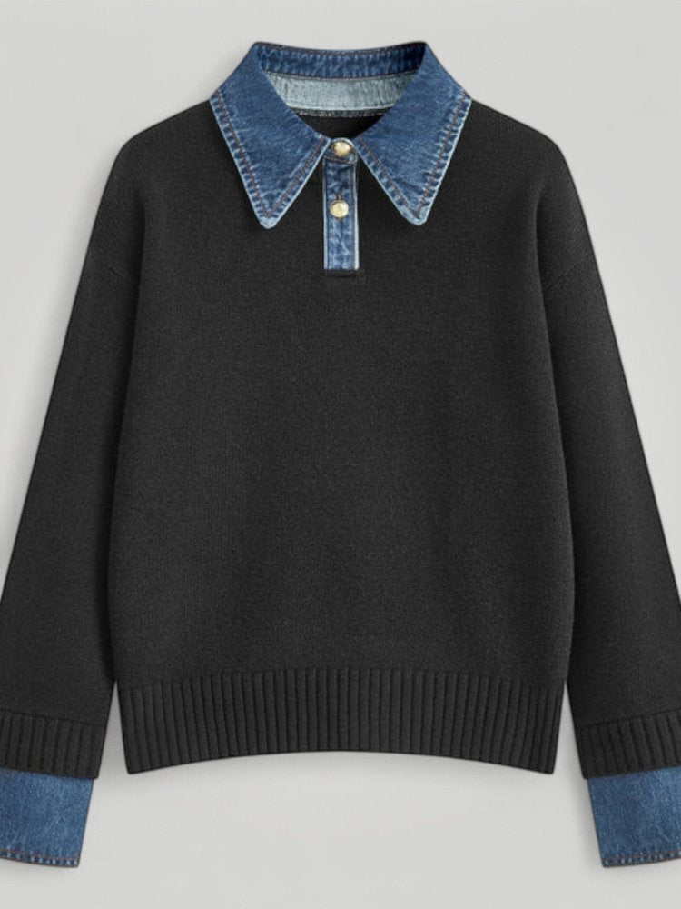 Pull Femme Élégant à Manches Longues 3 - Mode Lumière