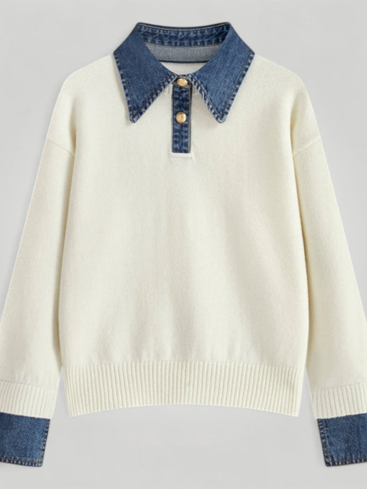 Pull Femme Élégant à Manches Longues 5 - Mode Lumière